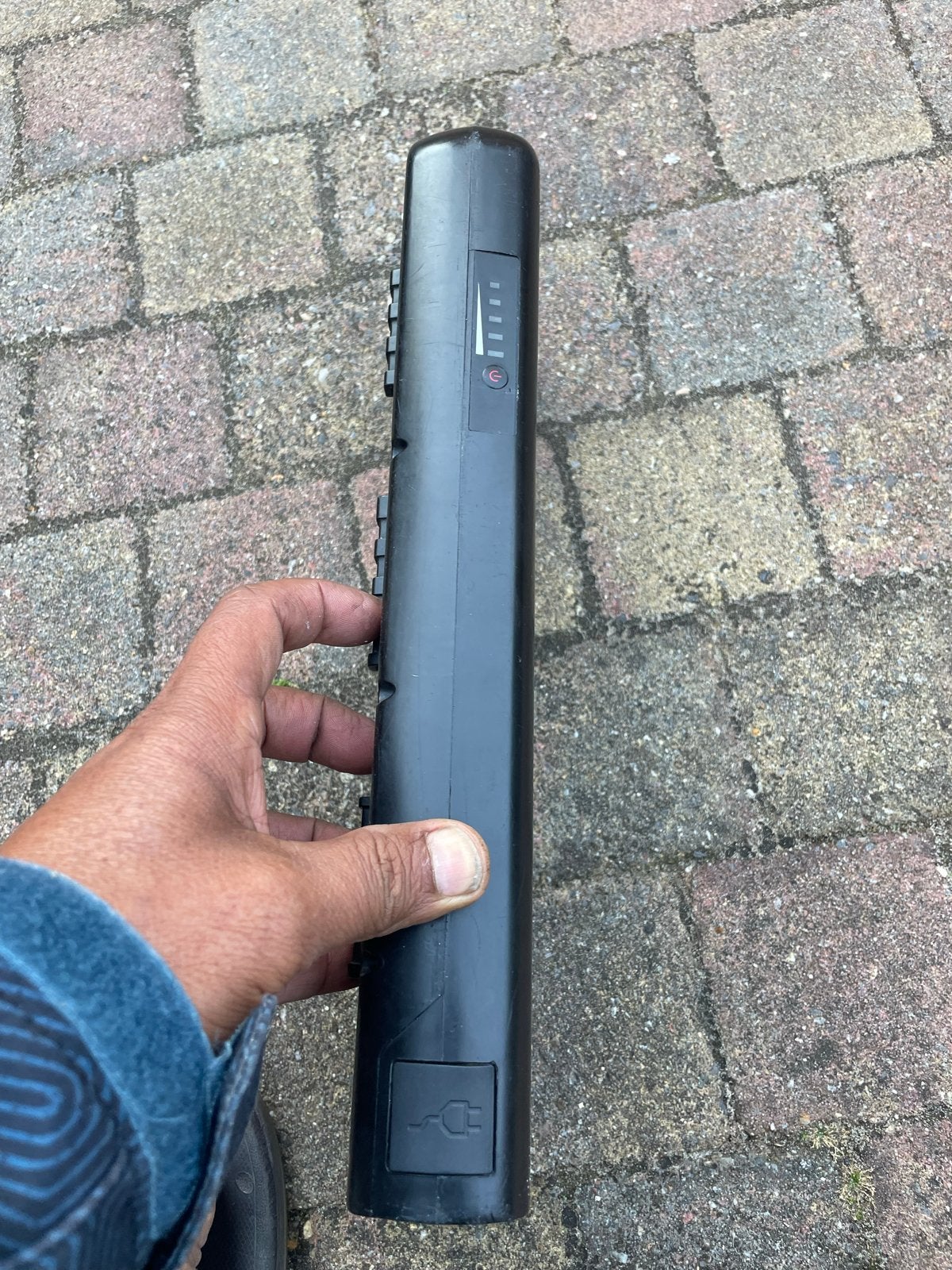 Fiets accu Li-Ion batterij, Ophalen, Gebruikt