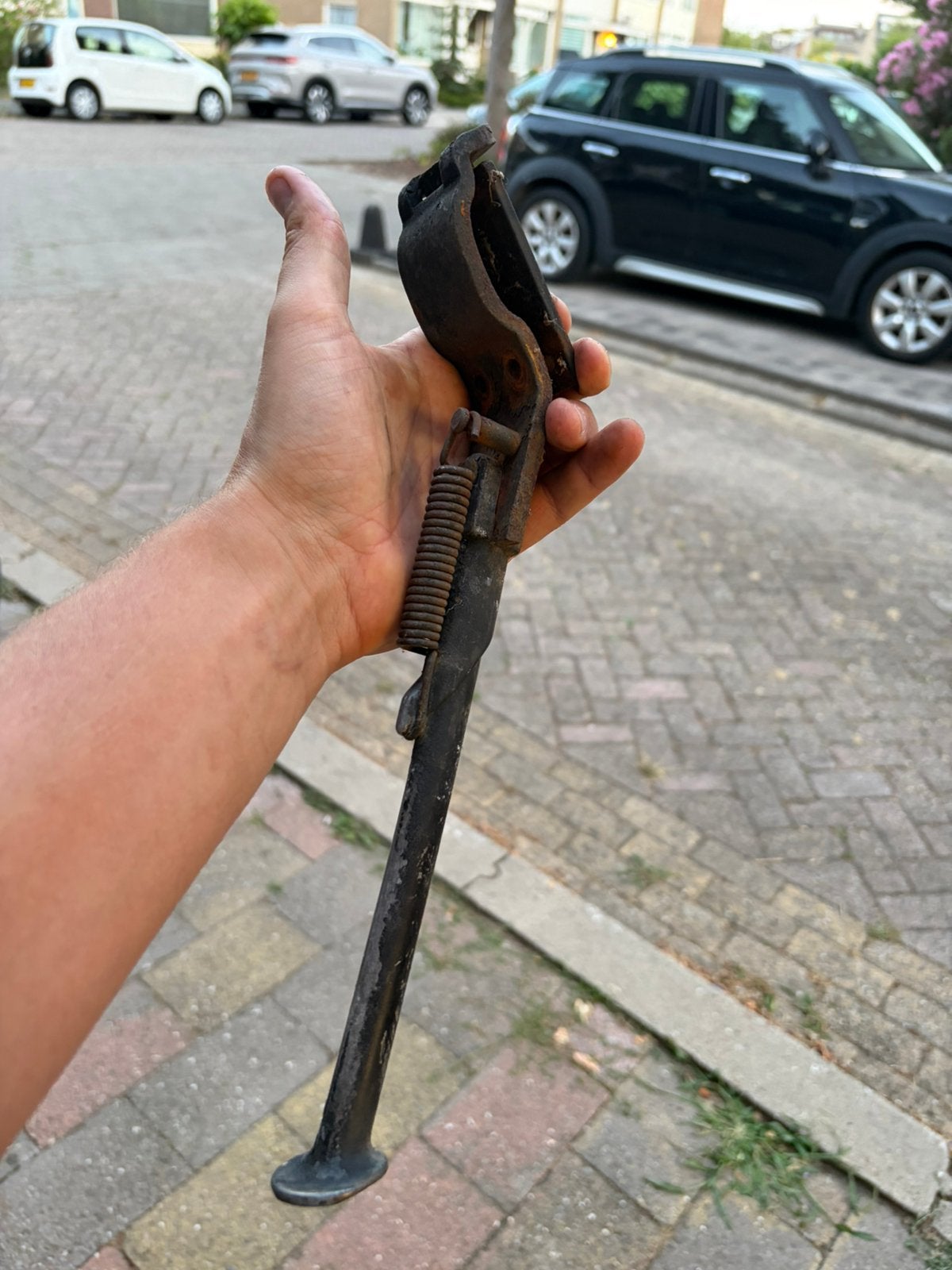 Puch Maxi zijstandaard, Fietsen en Brommers, Brommeronderdelen | Puch, Ophalen, Gebruikt, Frame