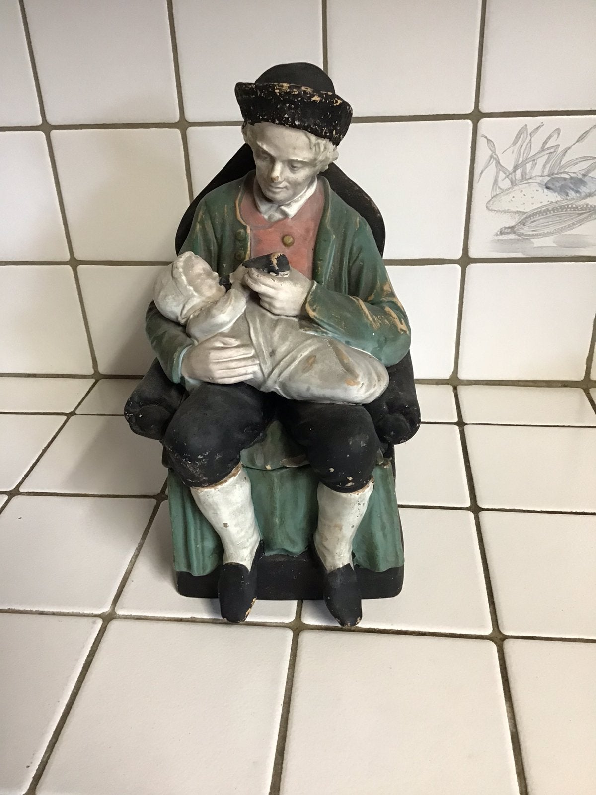Antieke tabakspot Bernhard Bloch, Ophalen of Verzenden, Gebruikt, Dier