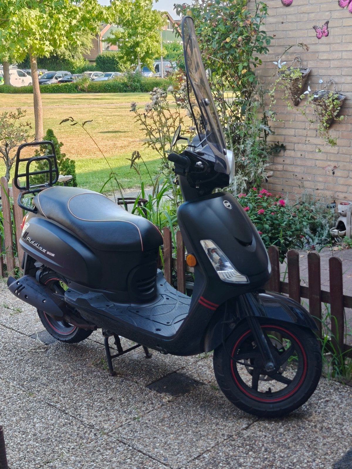 sym fiddle 2 snorscooter, Fietsen en Brommers, Ophalen, Gebruikt, Benzine, Fiddle