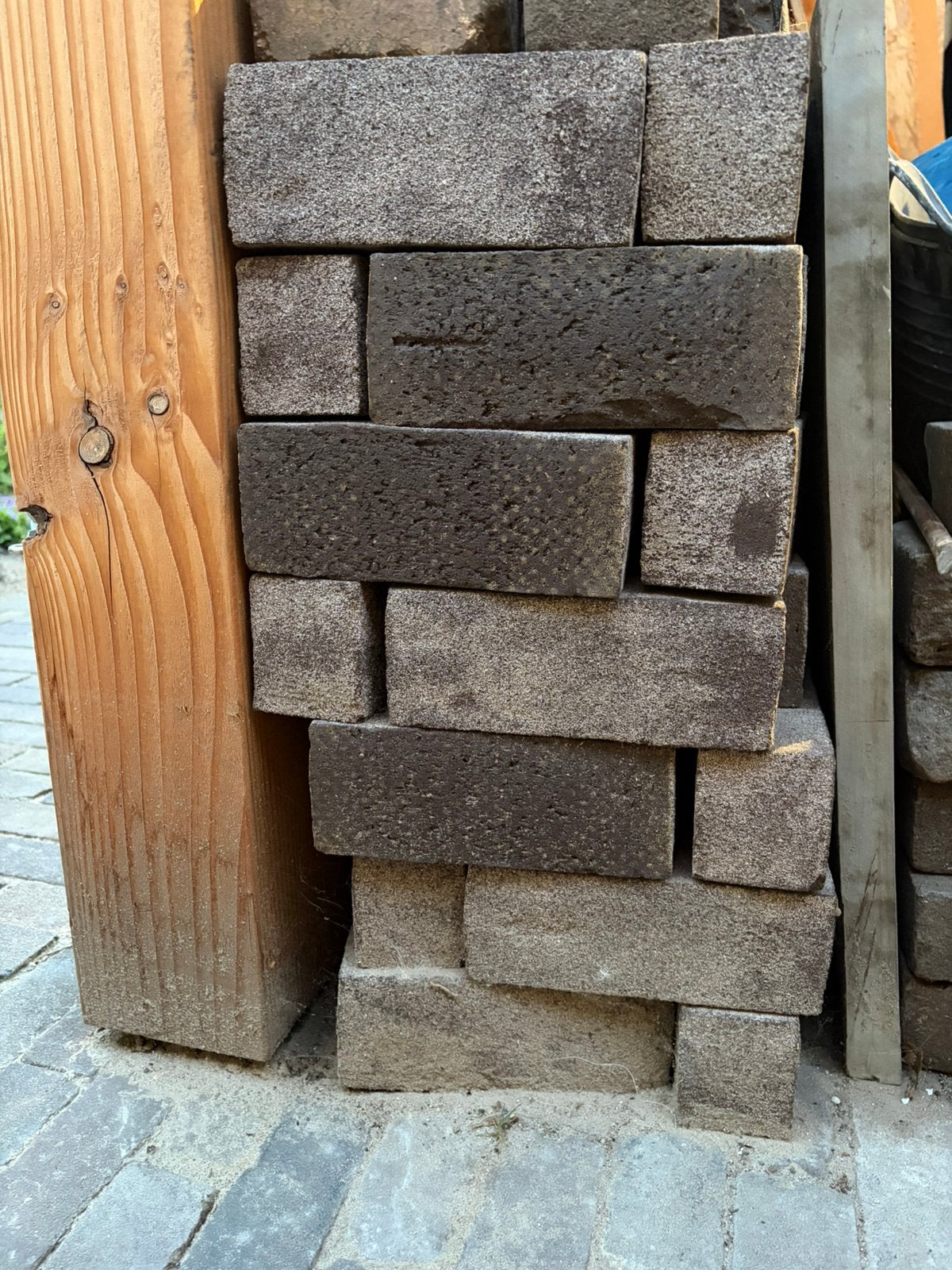 Dikformaat stenen nieuwe ongeveer 250 stuks, Tuin en Terras, Ophalen, Nieuw, Beton, Klinkers