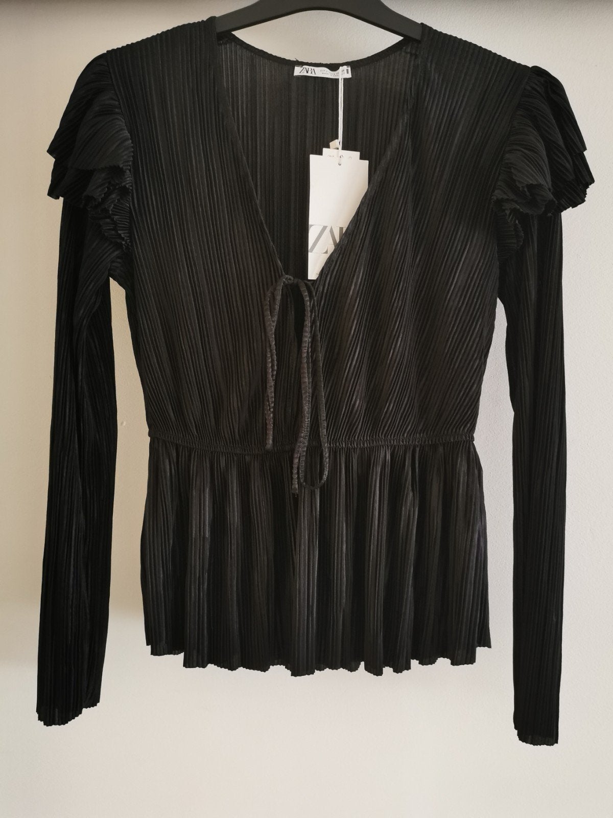 ZARA blouse met volants mt. S, Verzenden, Nieuw, Maat 36 (S), Zara