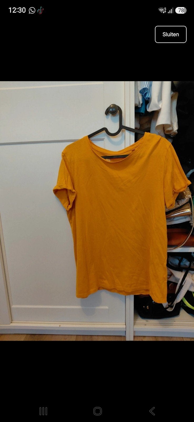 Geel shirt x New Yorker, Maat 38/40 (M), Geel, Nieuw, New Yorker