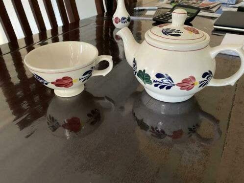 Boerenbont tea for one Boerenbond, Gebruikt, Landelijk/Boerenbont, Ophalen of Verzenden, Royal Boch