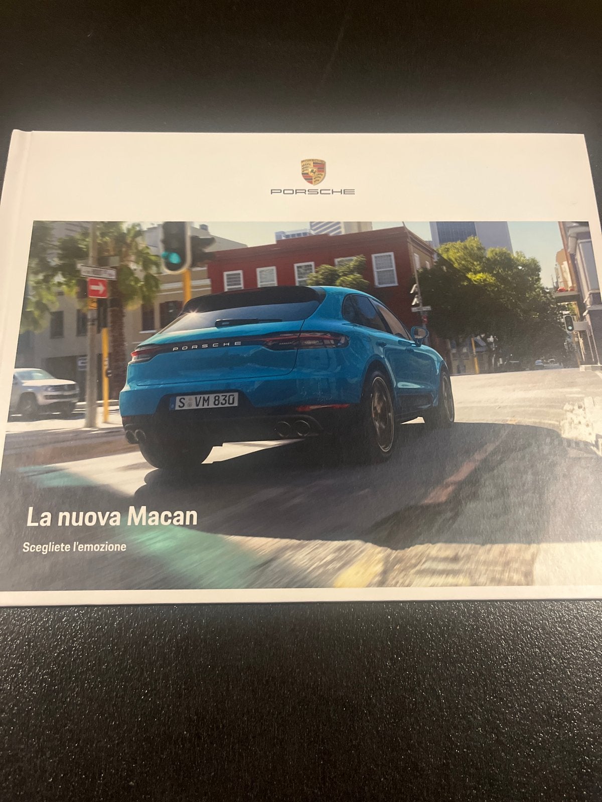 Porsche Macan Folder - Italiaans 2019, Boeken, Ophalen of Verzenden, Zo goed als nieuw, Folder