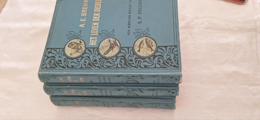 Het Leven der Dieren - A.E. Brehm (3 delen), Ophalen of Verzenden, Gelezen, Honden, A.E. Brehm