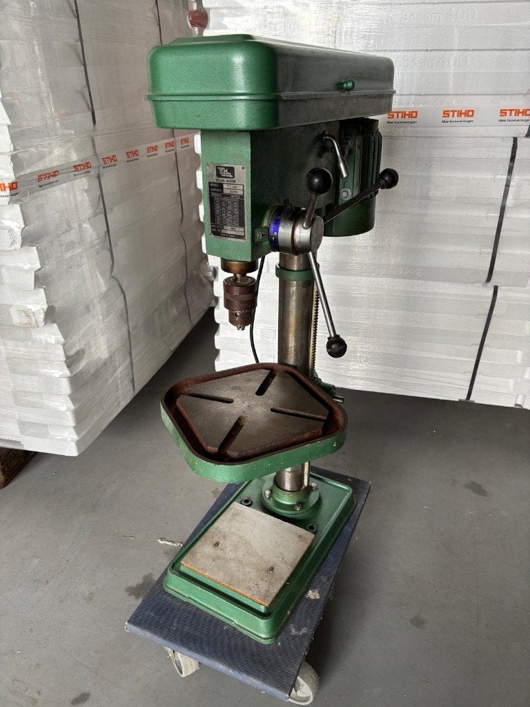 Kolomboor machine met onderstel, Doe-het-zelf en Verbouw, Ophalen, Gebruikt, Variabele snelheid, Kolomboormachine