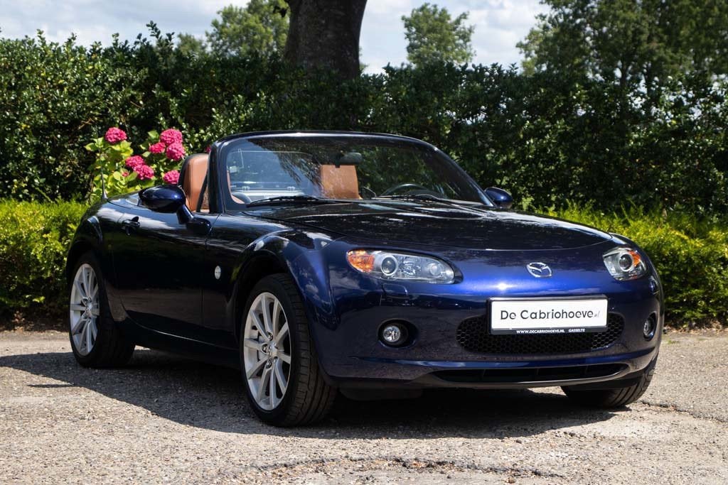 Mazda MX-5 Roadster Coupé NC 2.0l Stormy Blue Mica, Auto's, Achterwielaandrijving, Gebruikt, Stoelverwarming, 4 cilinders