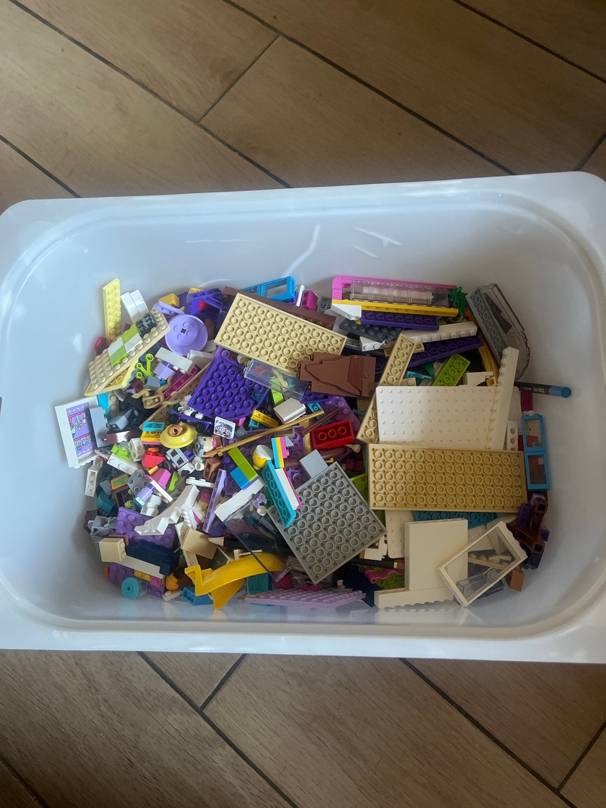 Grote partij Lego Friends met instructieboekjes, Gebruikt, Lego, Friends, Ophalen of Verzenden