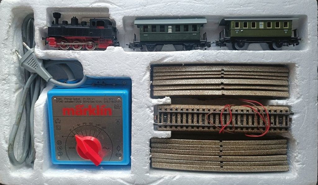 Märklin - Startset S2920, Hobby en Vrije tijd, Wisselstroom, Ophalen of Verzenden, Märklin, Gebruikt