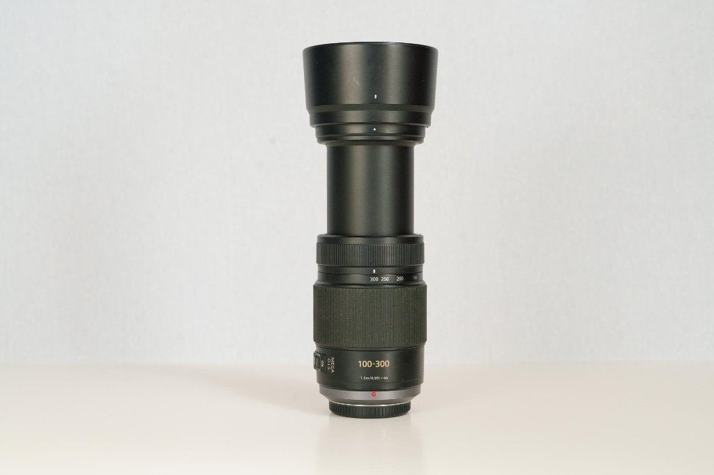 Panasonic 100-300mm F4-5.6 voor MFT, Audio, Tv en Foto, Fotografie | Lenzen en Objectieven, Gebruikt, Micro Four Thirds, Handmatige focus