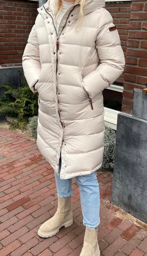 Moscow parka beige - Winterjas, Kleding | Dames, Jassen | Winter, Ophalen of Verzenden, Gedragen, Beige