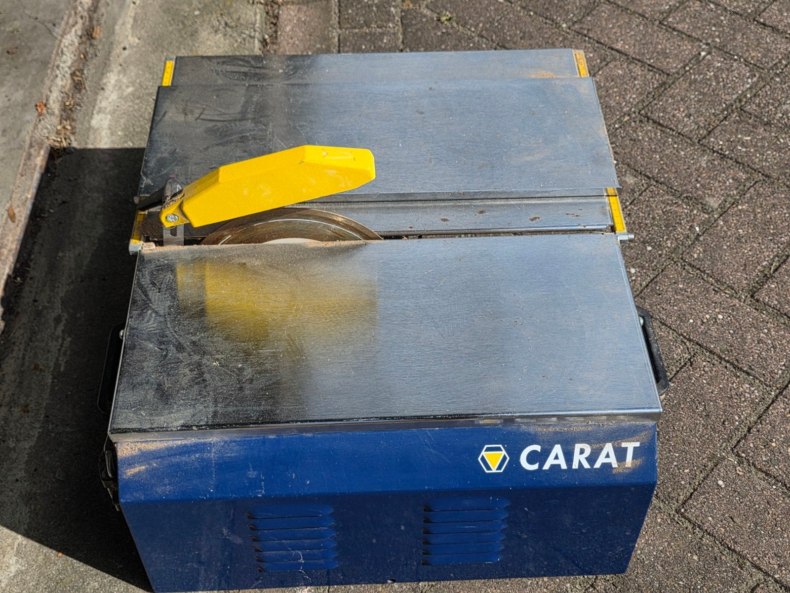 Carat Tegelzaag - Gebruikt maar functioneel, Ophalen, Gebruikt, 70 mm of meer, Overige typen