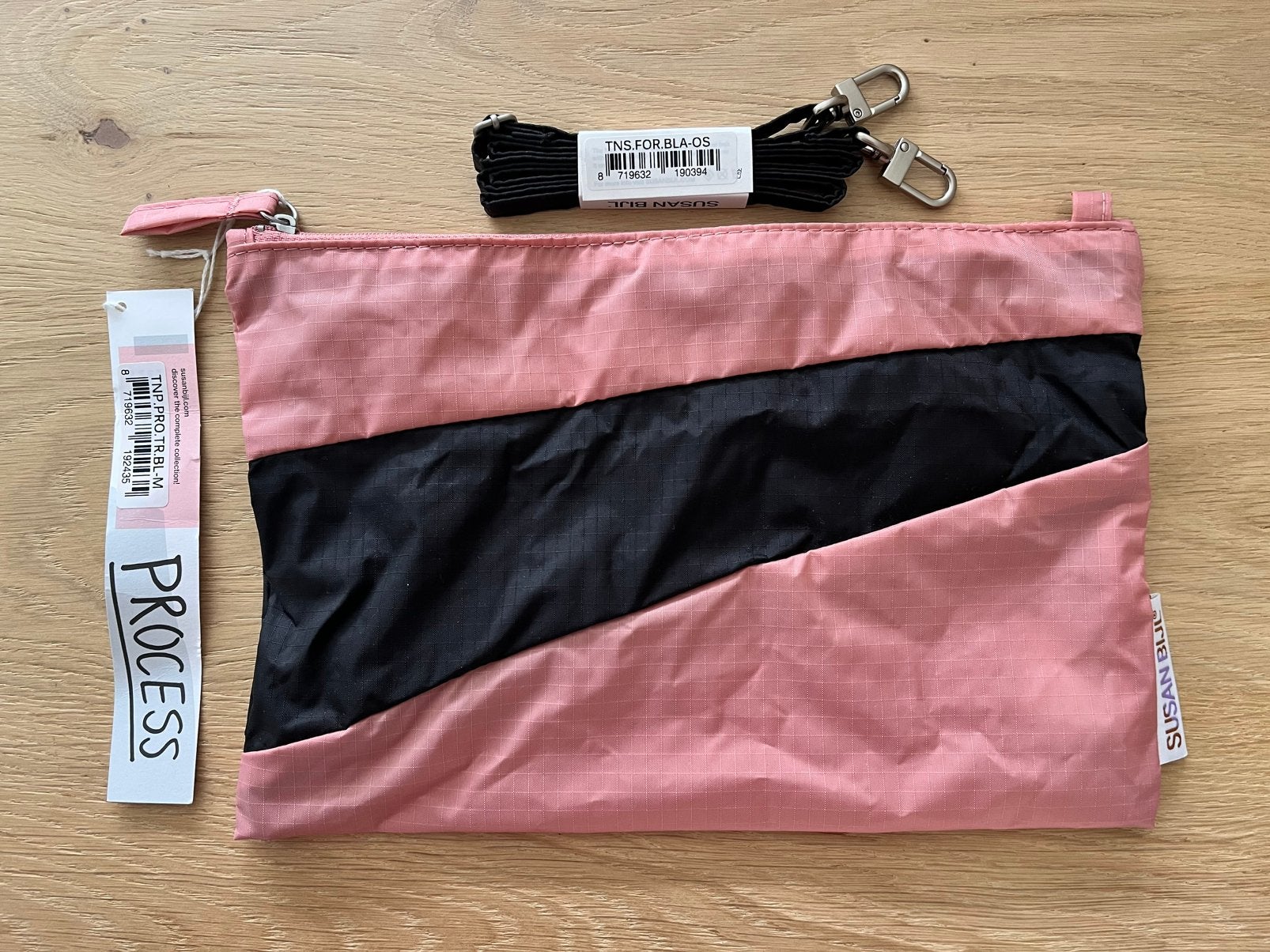 *NIEUW*  Susan Bijl tas - pouch medium + slim strap, Ophalen of Verzenden, Nieuw, Overige kleuren, Handtas