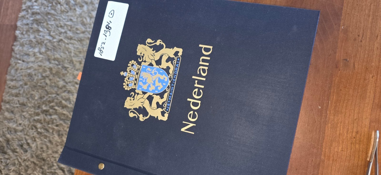 Postzegelverzameling Nederland 1852-1984 in Davo album, Ophalen of Verzenden, Na 1940, Postfris