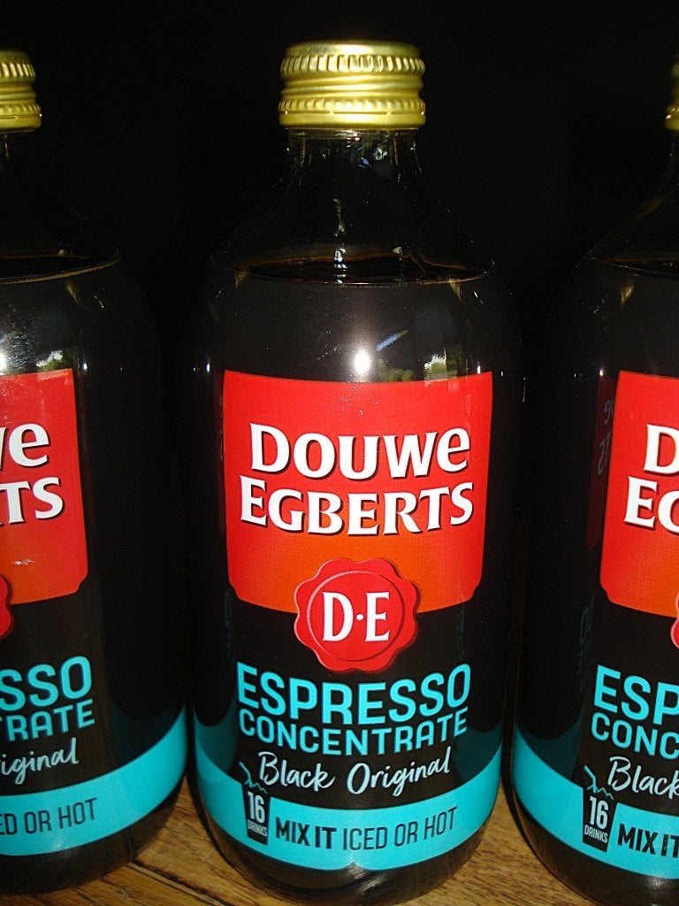4x Douwe Egberts Espresso koffie concentrate à 485 ml, Diversen, Ophalen