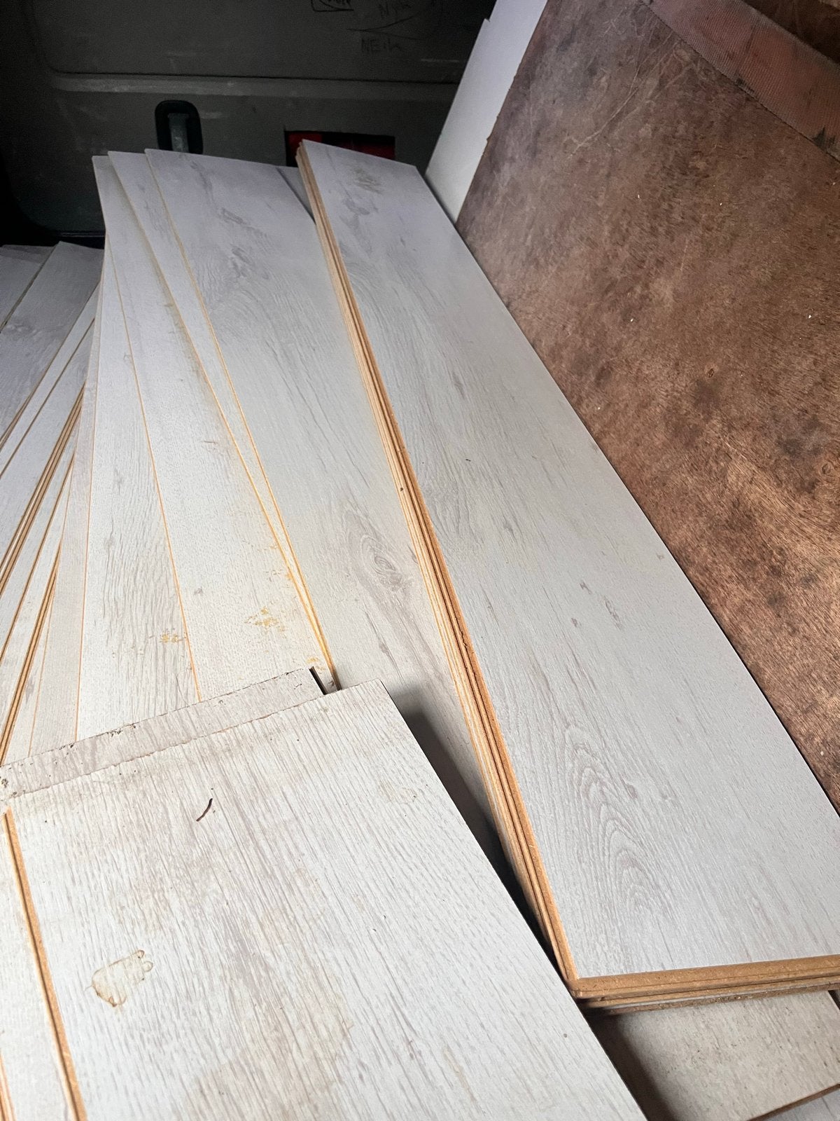 Laminaat vloerdelen - ongeveer 30m2, Ophalen, Gebruikt, 10 m² of meer, 10 tot 30 cm
