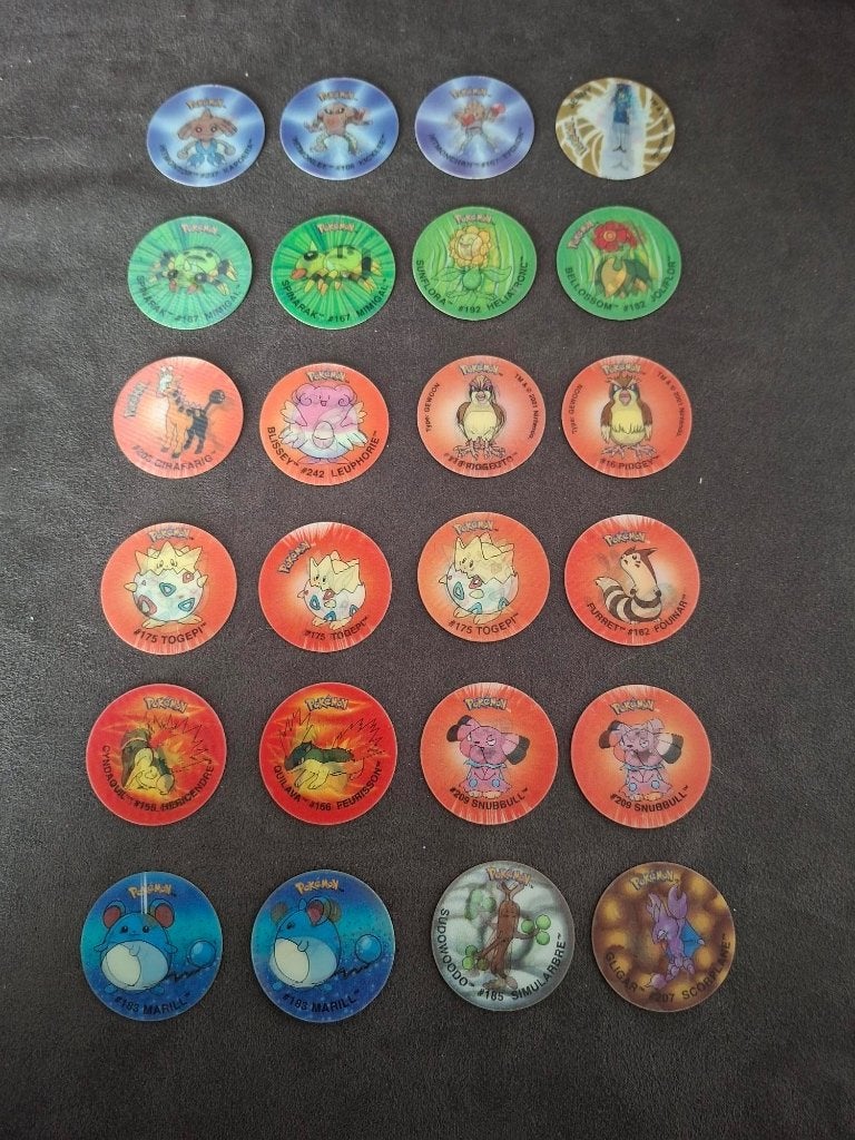 Vintage Pokémon flippo's 2 euro per stuk, Hobby en Vrije tijd, Verzamelkaartspellen | Pokémon, Ophalen of Verzenden, Gebruikt
