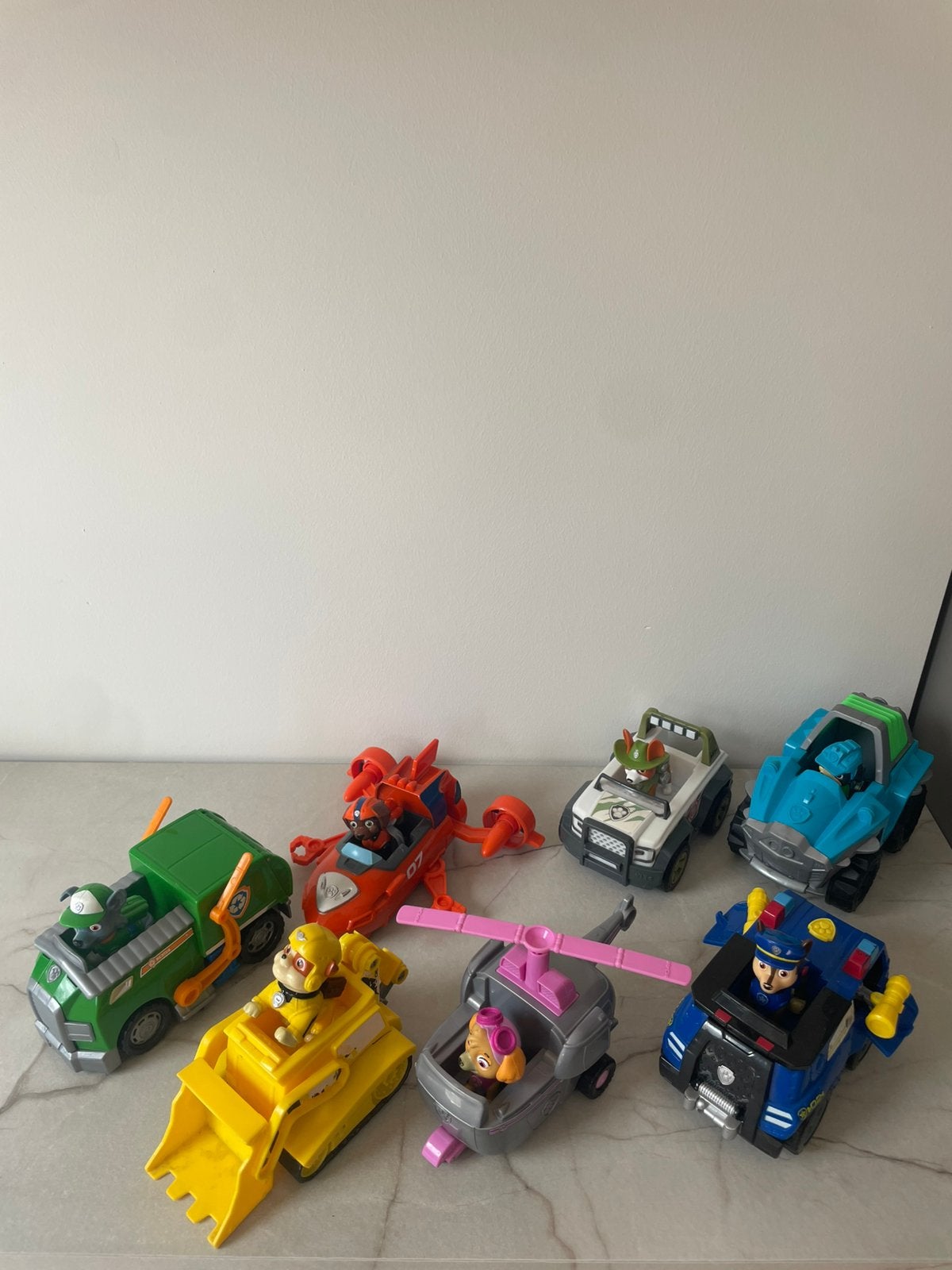 Paw Patrol Voertuigen en Poppetjes, Ophalen of Verzenden, Gebruikt