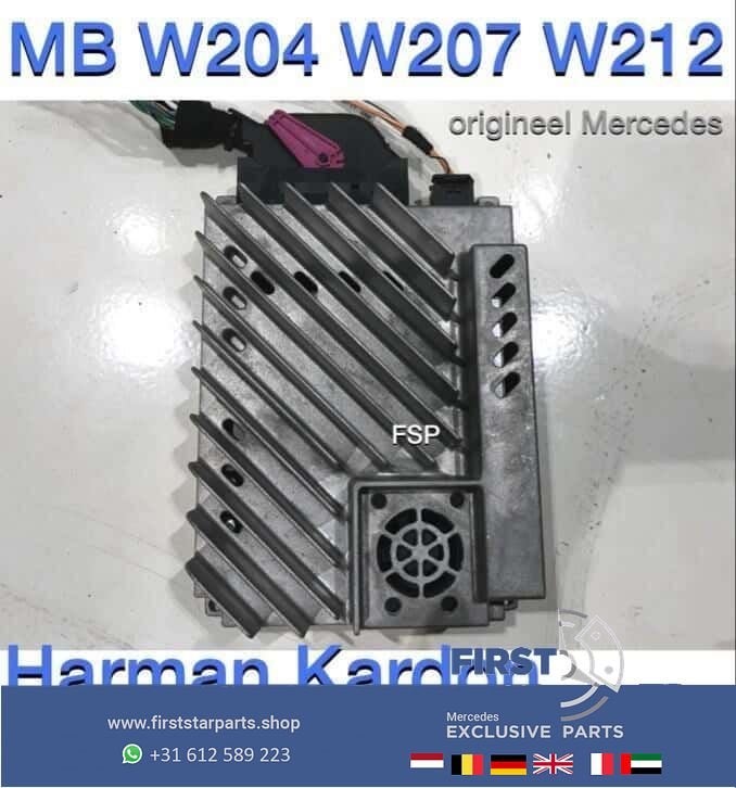 Harman kardon amplifier versterker Mercedes W204 W207 W212, Ophalen of Verzenden, -, -, -