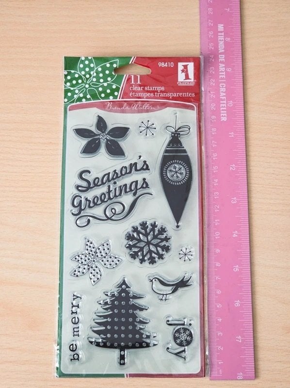 Winter/Christmas stamps, Ophalen of Verzenden, Nieuw, Clearstamp