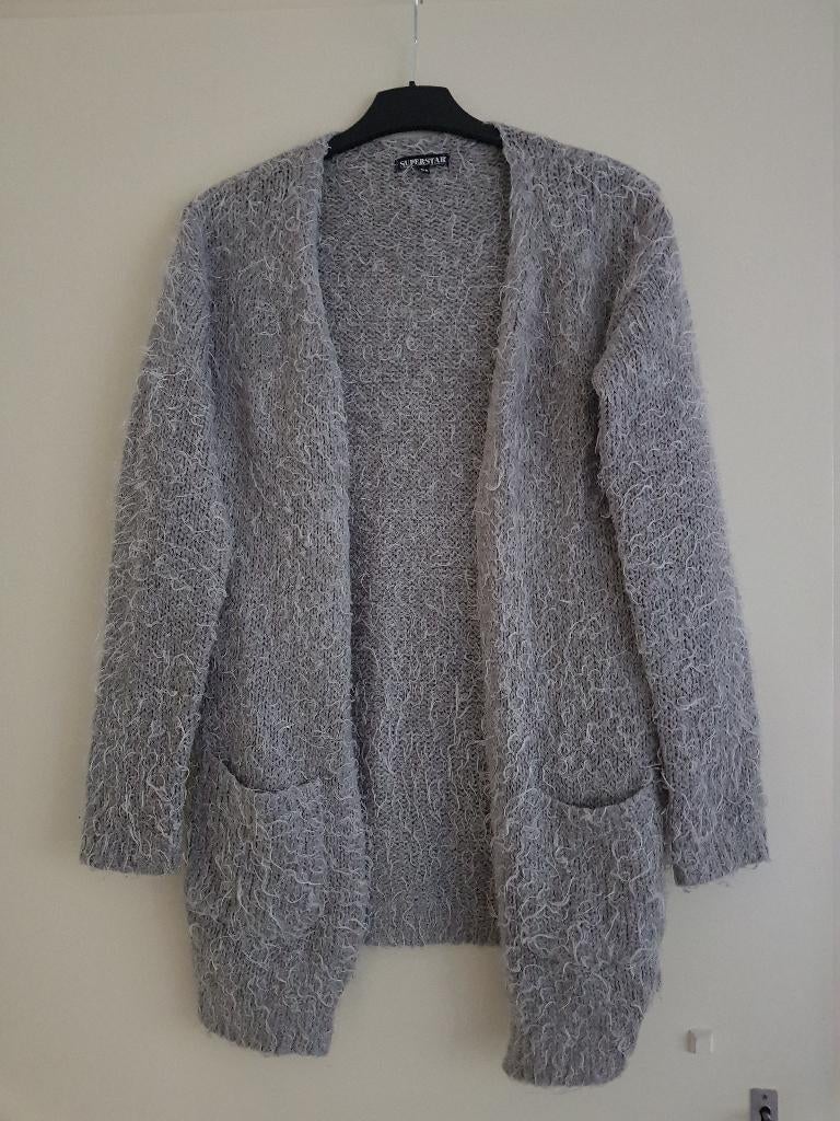 Vest voor dames -- maat XS / 34 -- Superstar, Ophalen of Verzenden, Maat 34 (XS) of kleiner, Grijs, Gedragen