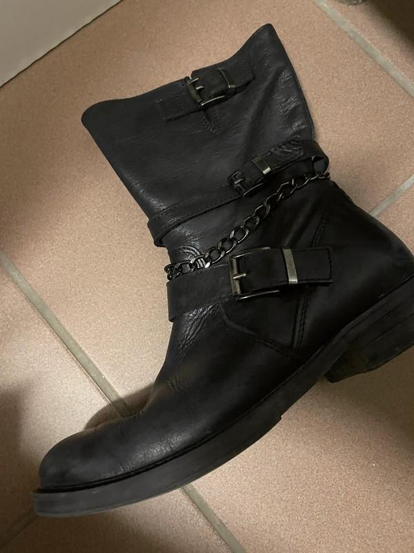 Botjes SHOE.BI.DOE maat 36, Zwart, Lage of Enkellaarzen, Ophalen of Verzenden, Zo goed als nieuw