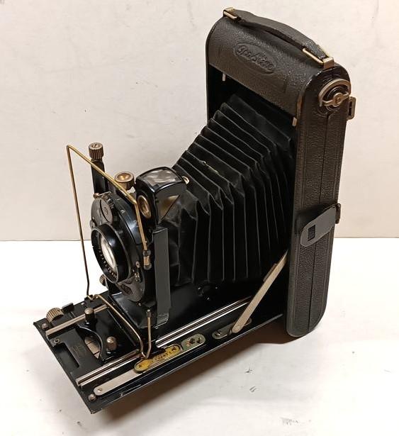 Zeiss Ikon Nixe, Carl Zeiss Jena Tessar 4,5 f=15 cm, ca 1920, Verzamelen, Fotografica en Filmapparatuur, Ophalen of Verzenden