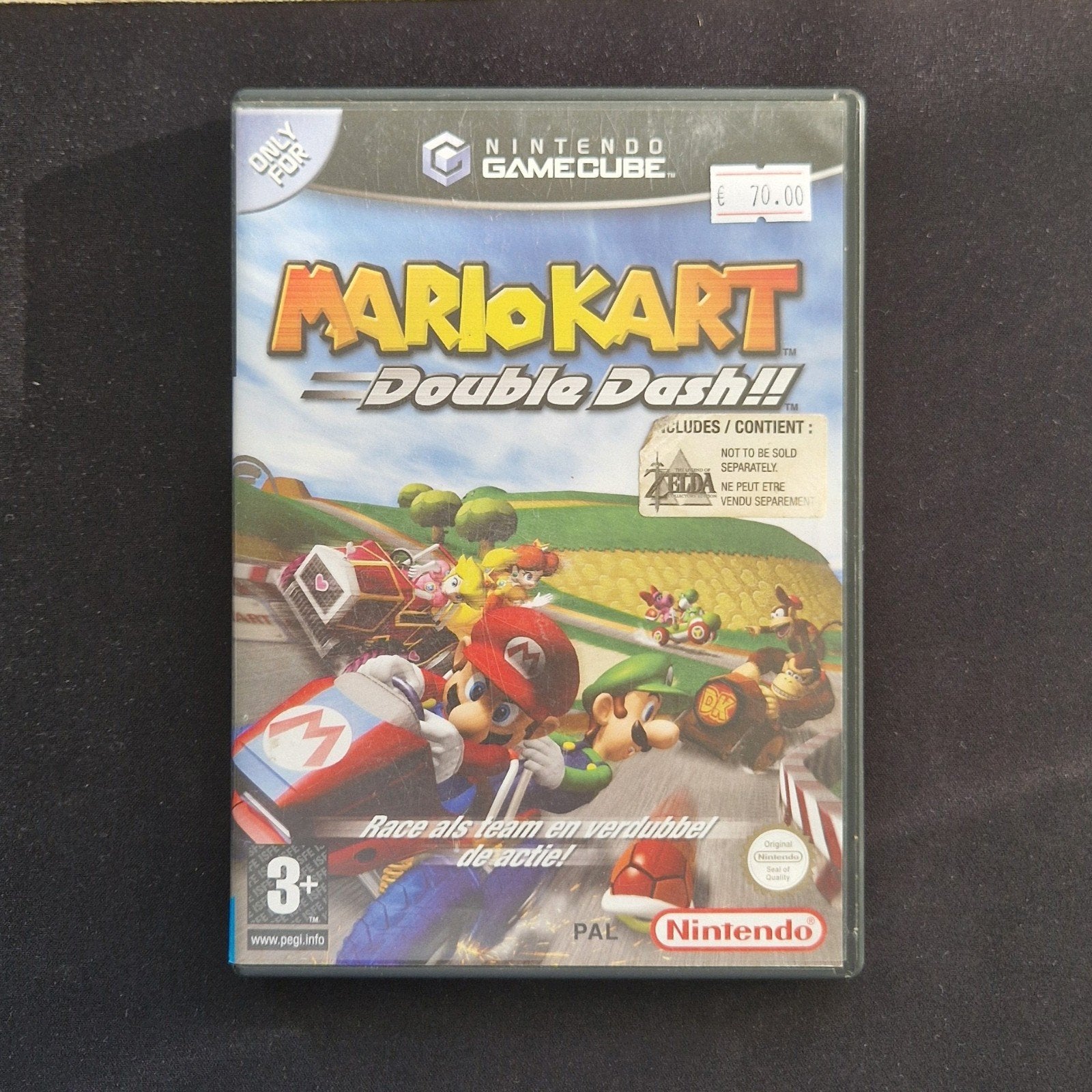 Mario Kart Double Dash Gamecube inc Zelda collector edition, Spelcomputers en Games, 1 speler, Racen en Vliegen, Ophalen of Verzenden
