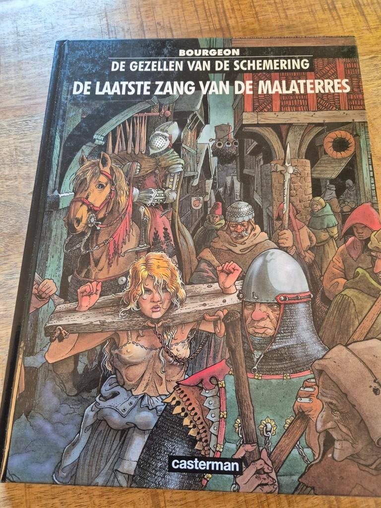 Bourgeon - Malaterres, Boeken, Eén stripboek, Ophalen of Verzenden, Zo goed als nieuw, Bourgeon
