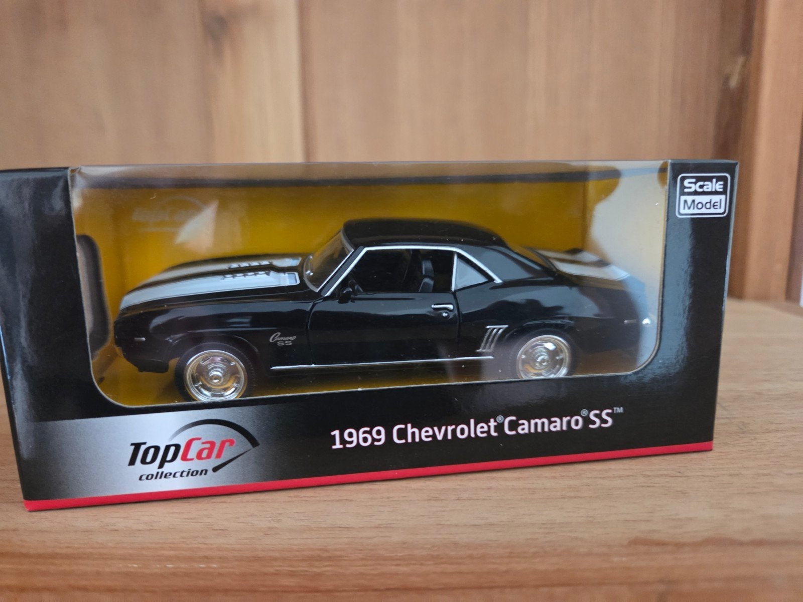 1969 Chevrolet Camaro SS schaalmodel - TopCar Collection, Ophalen of Verzenden, Nieuw, Auto, Overige merken
