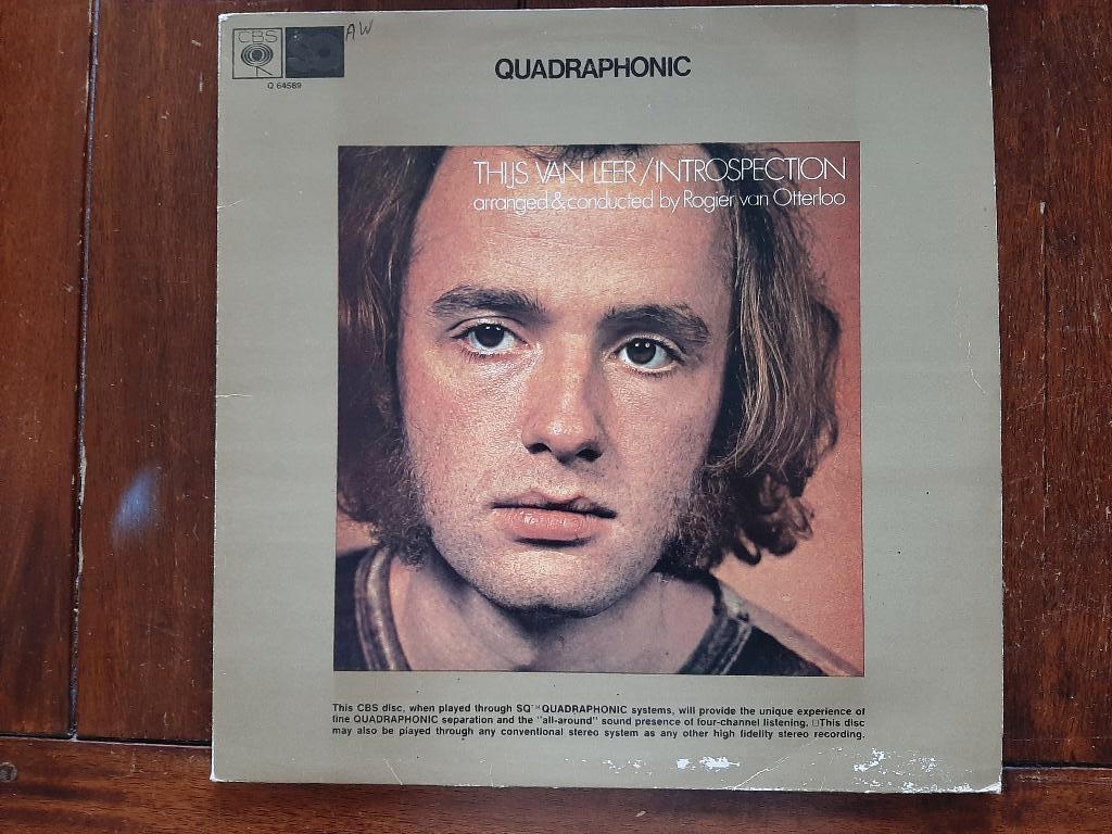LP Thijs van Leer / Introspection - Quadraphonic (72), Ophalen of Verzenden, Gebruikt, 12 inch