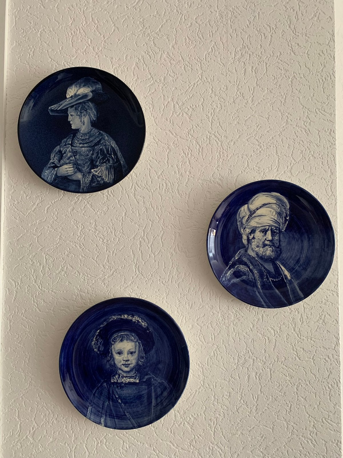 Delfts blauwe wanden 3-delige set, Ophalen of Verzenden