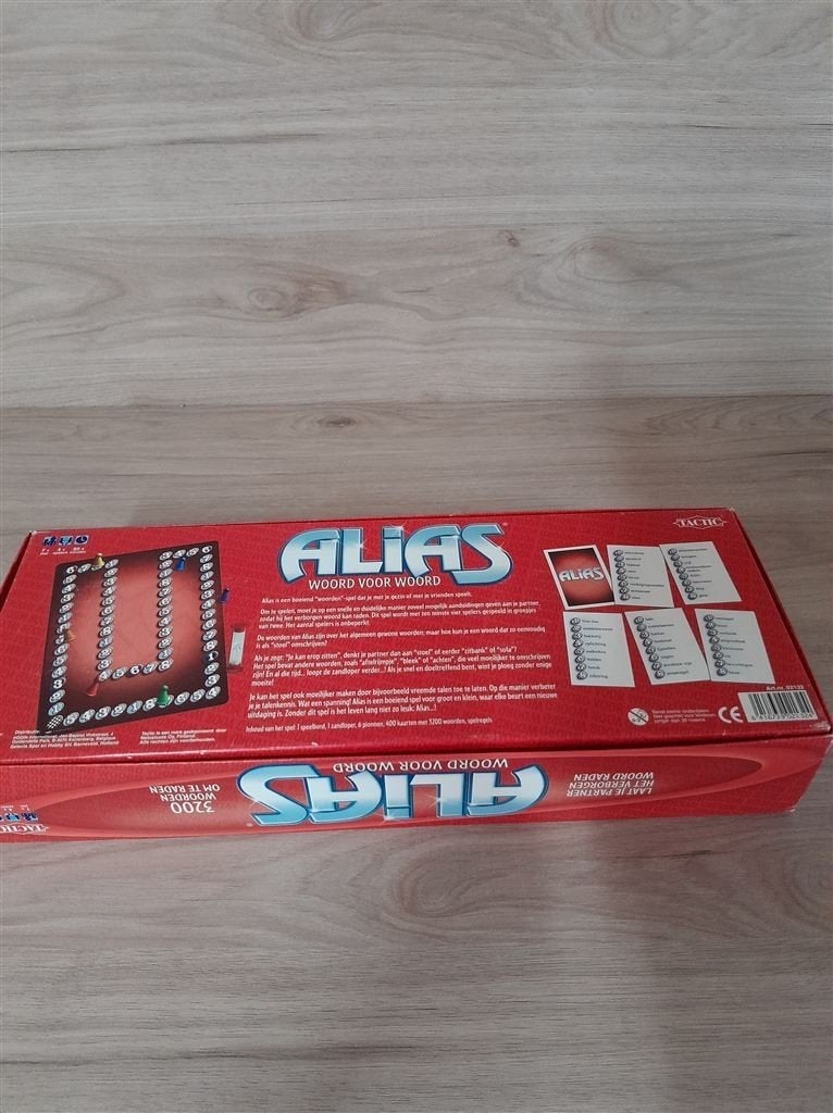 Alias woord voor woord - s3529, Verzenden, Zo goed als nieuw