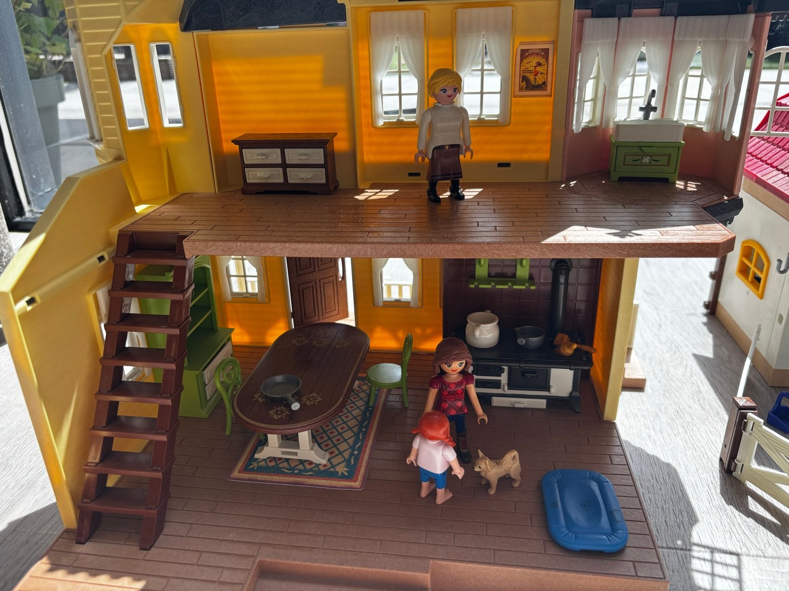 Playmobil Poppenhuis, Boerderij en Accessoires, Ophalen, Gebruikt, Poppenhuis