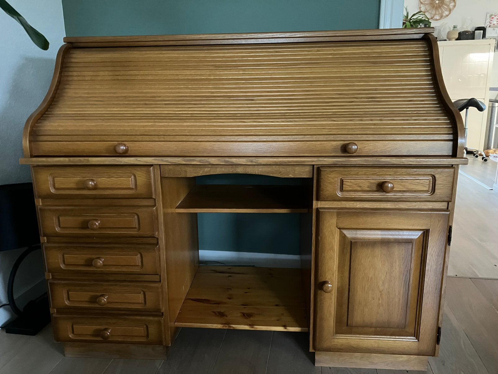 Bureau, Ophalen, Gebruikt, 63 cm, Secretaire