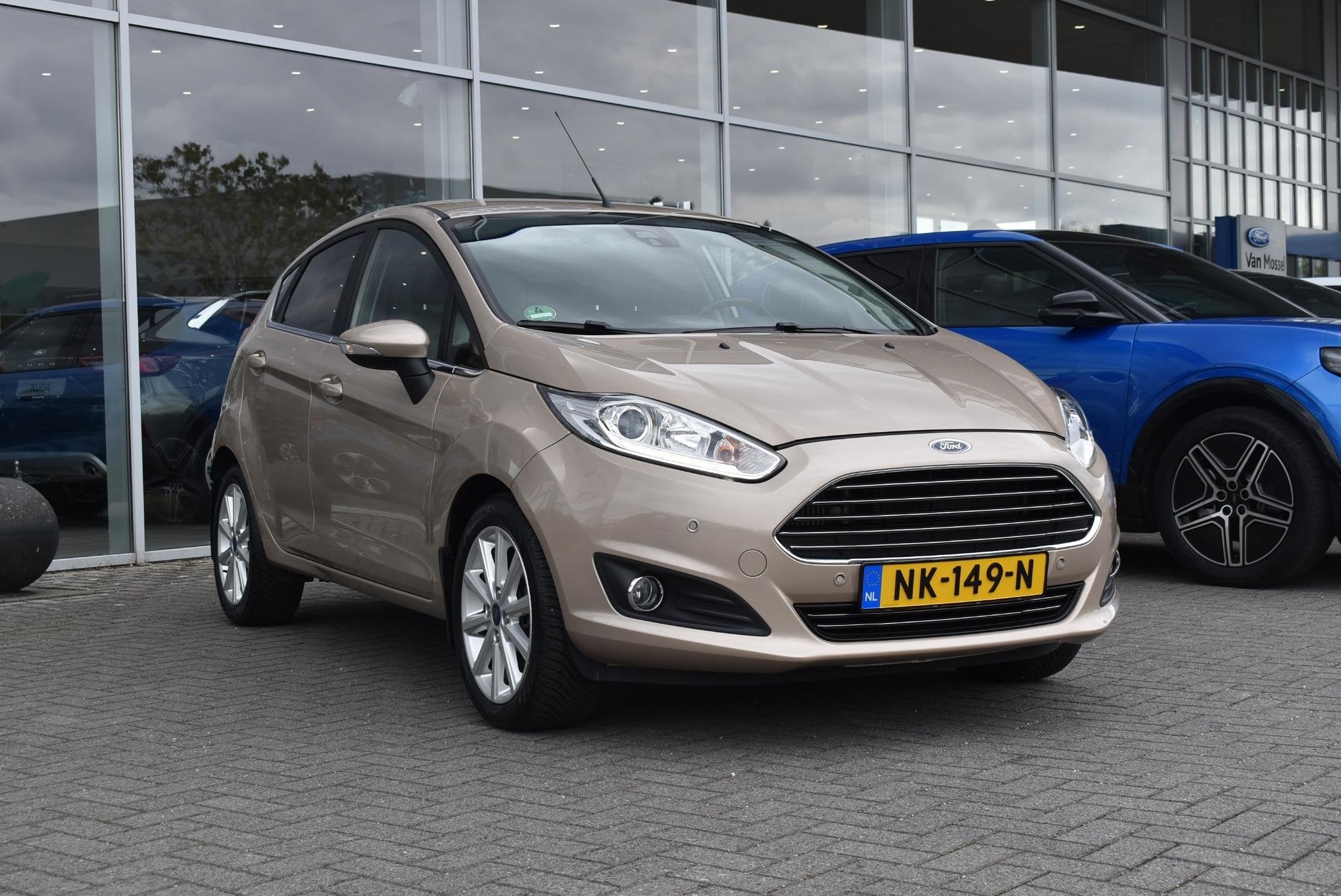 Ford Fiesta 1.0 EcoBoost Titanium | Climate Control | Cruise, Auto's, Voorwielaandrijving, 12 maanden, 101 pk, Euro 6