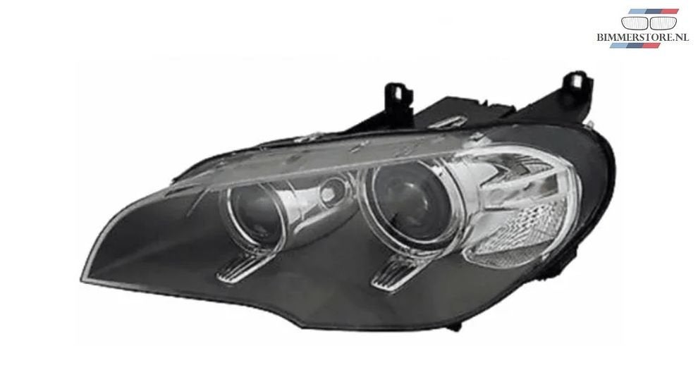 Koplamp Bi Xenon origineel BMW rechts BMW X5 serie E70 LCi, Gebruikt, -, -, Ophalen of Verzenden