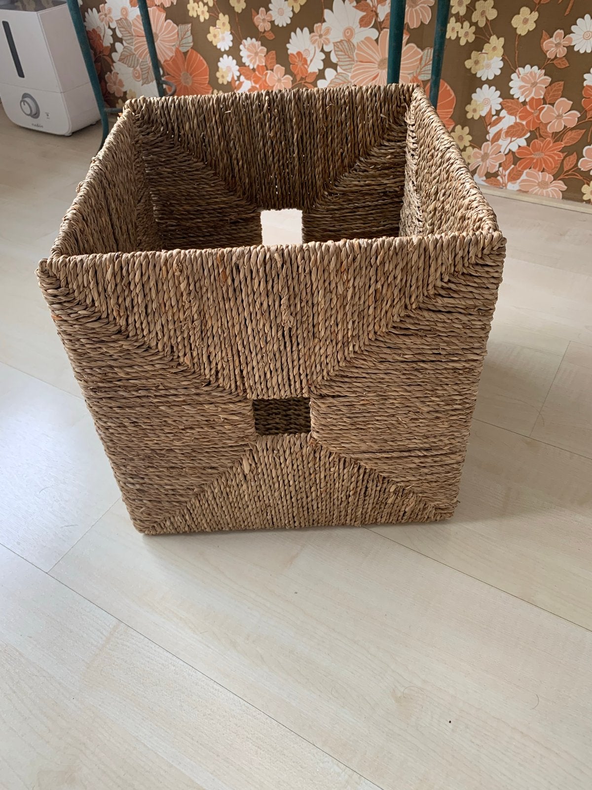 Zeegras mand voor IKEA KALLAX/EXPEDIT vakkenkast, Ophalen of Verzenden, Gebruikt, Overige materialen, Minder dan 50 cm