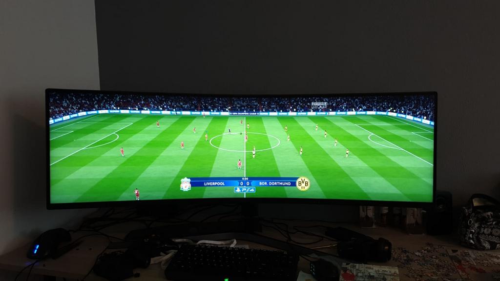 Samsung Odyssey G9 Neo Mini LED Gaming Monitor (LS49AG950NPX, Curved, Minder dan 1 ms, Zo goed als nieuw, Quad HD (2K)