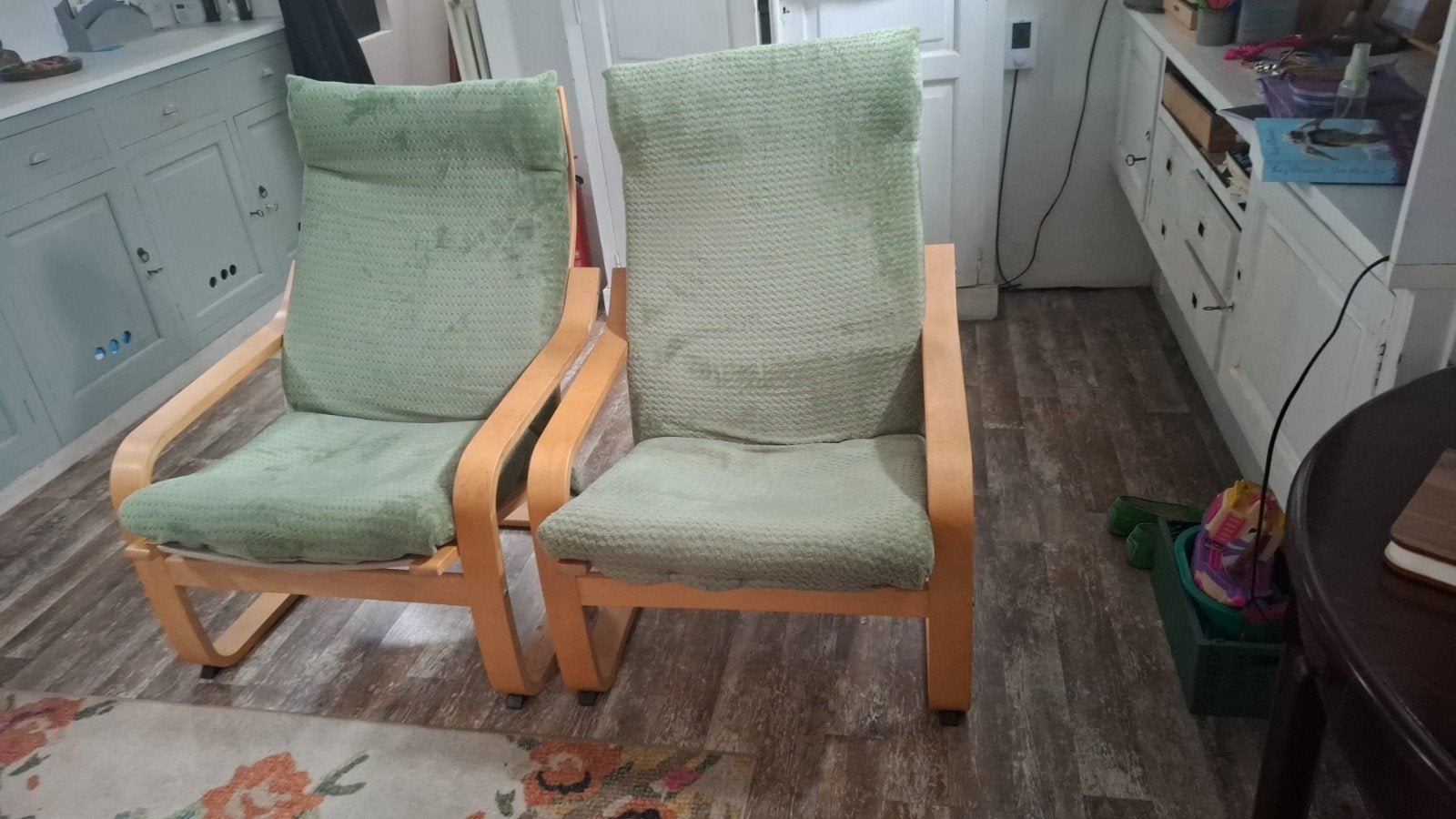 2x poang stoel ikea, Ophalen, Stoel, 2 zitplaatsen