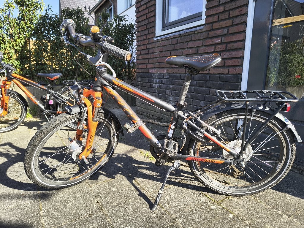 KTM Wild One 20 inch jongensfiets, Fietsen en Brommers, Fietsen | Jongens, Ophalen, Gebruikt, Velgrem, Versnellingen