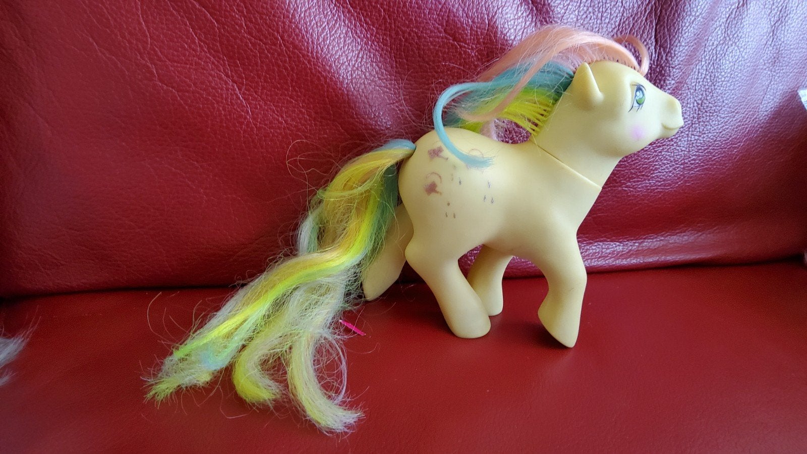Vintage My Little Pony Hasbro G1 Trickles Rainbow Gieters., Ophalen of Verzenden