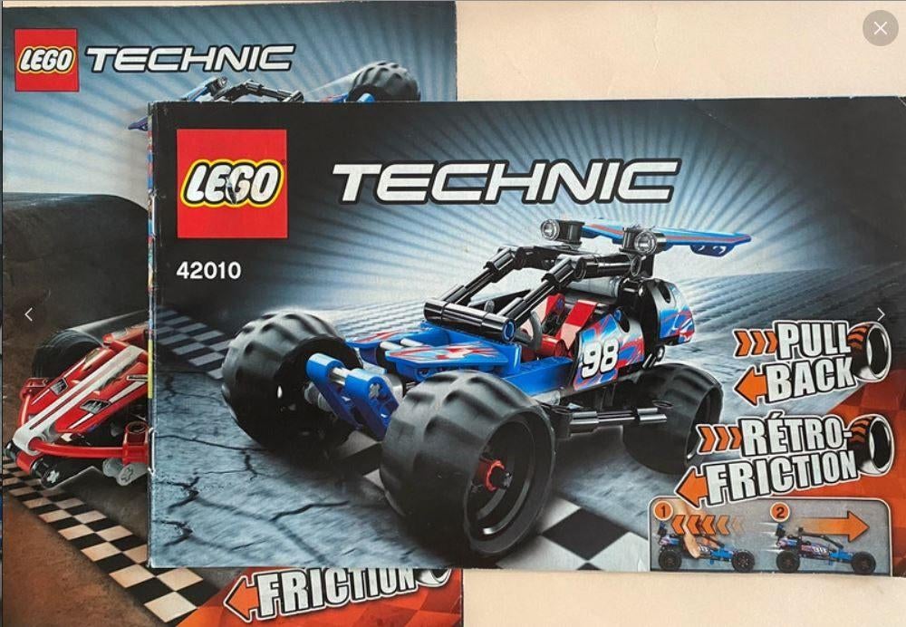 LEGO Technic 42010 Off-Road Racer, Lego, Compleet, Ophalen of Verzenden, Zo goed als nieuw