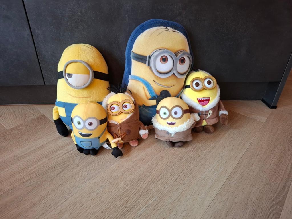 Minion knuffel set, Ophalen of Verzenden, Zo goed als nieuw, Overige typen
