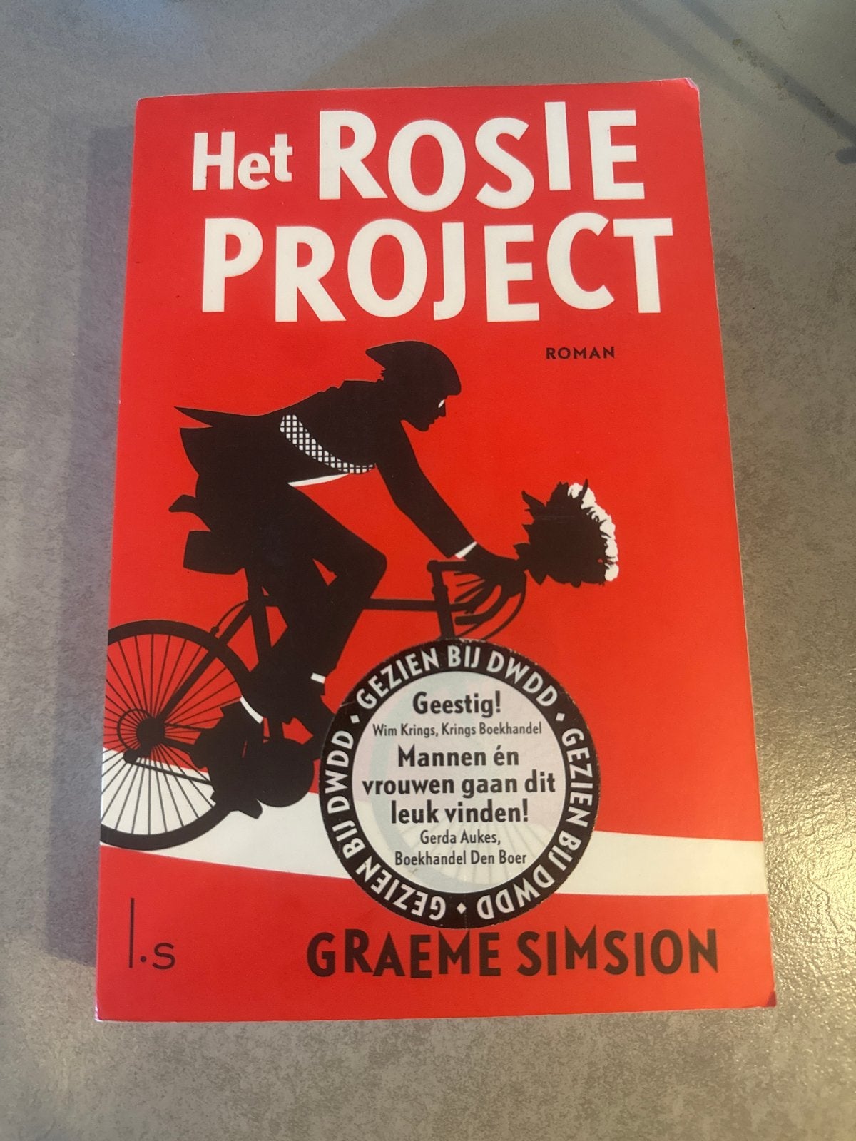 Het Rosie Project - Graeme Simsion (Roman), Ophalen of Verzenden, Zo goed als nieuw