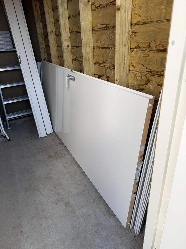 Svedex binnendeur opdek met kozijn, Ophalen, Gebruikt, 80 tot 100 cm, 215 cm of meer