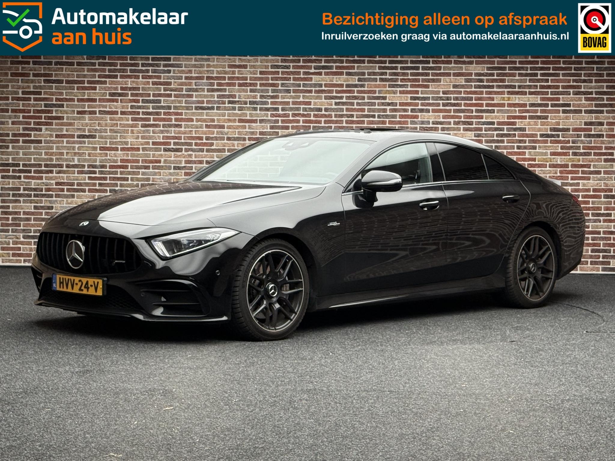 Mercedes-Benz CLS-klasse c53 4MATIC+ Premium Plus Panorama |, Auto's, Mercedes-Benz, Automaat, 435 pk, Gebruikt, Zwart