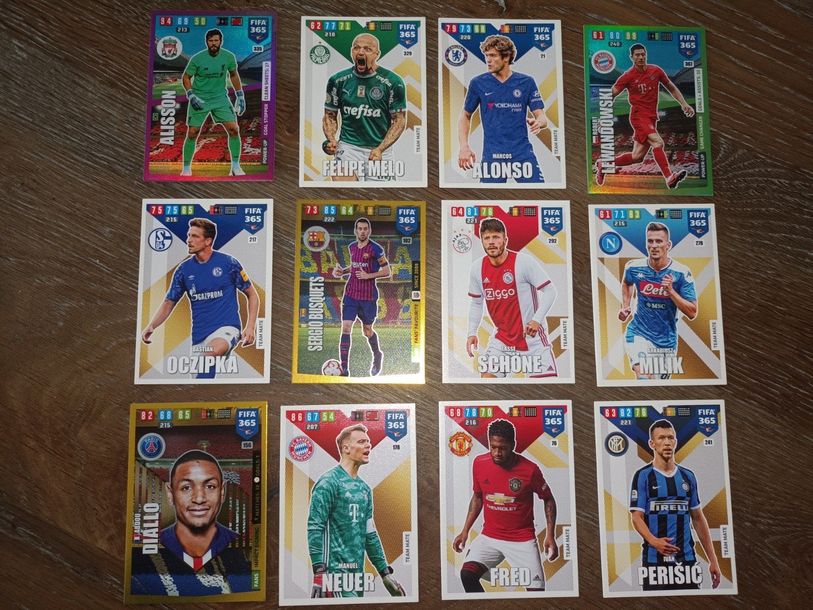 Panini adrenalyn xl Fifa 365 2020, diverse kaarten, Ophalen, Zo goed als nieuw, Meerdere plaatjes