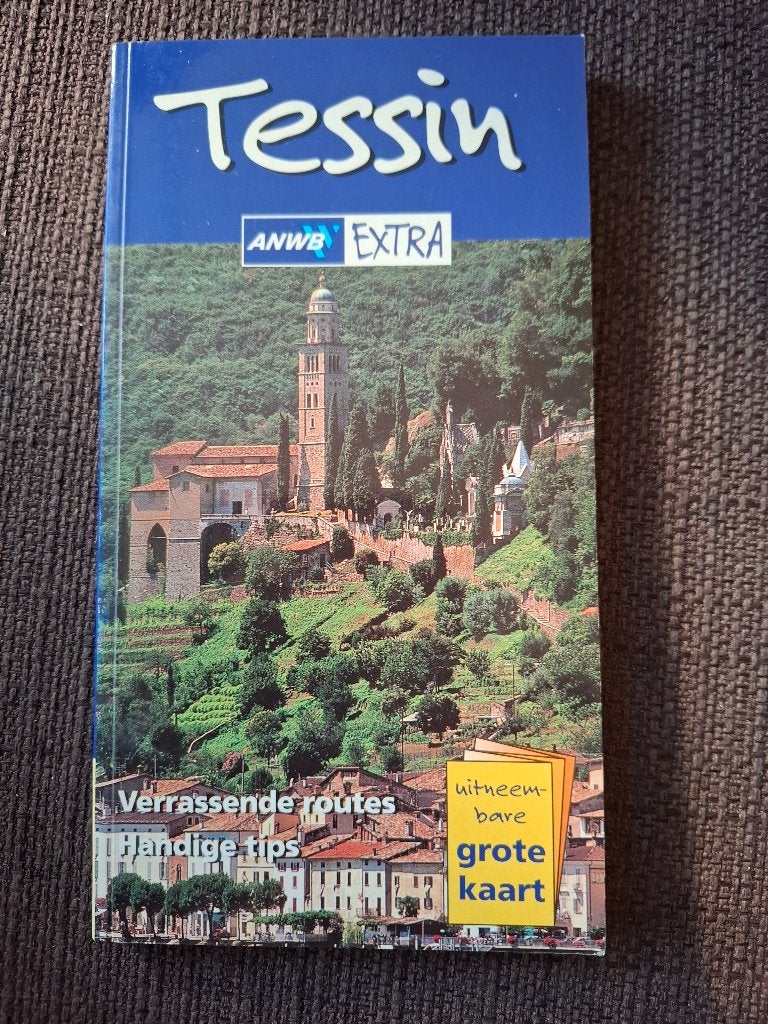 ANWB Extra Reisgids Tessin - Zwitserland, Gelezen, ANWB, Europa, Ophalen of Verzenden